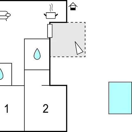 Two-bedroom In * 韦利拉特